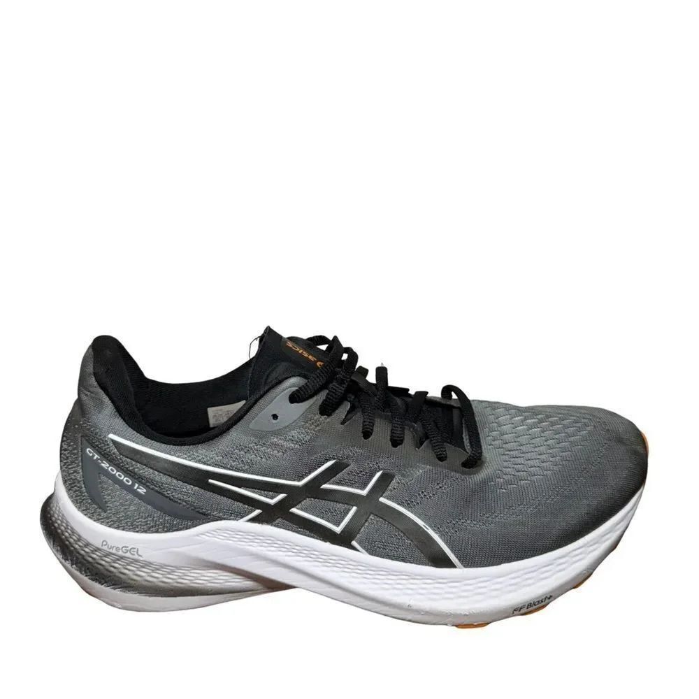 ASICS Gray and Black Athletic Sneakers size 10.5